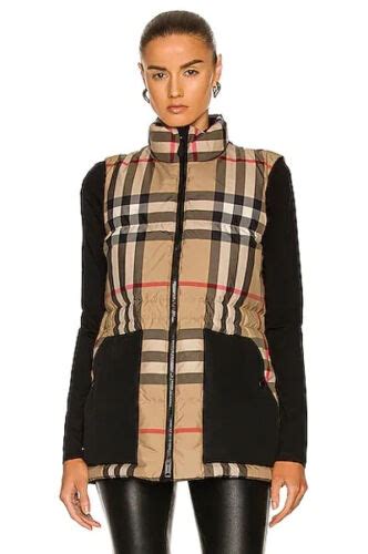 vestes burberry|burberry vest for women.